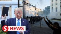 Trump vows to send troops into cities as protests rage