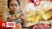 DURIAN ADVENTURE: Thrill of durian burger