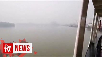 Visibility declines in southern Sarawak