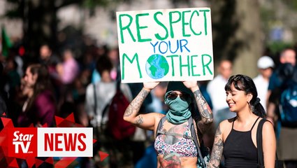 16-year-old Thunberg headlines NYC event in global climate strike