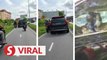 Video of car being driven on Federal Highway bike lane goes viral