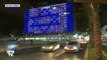 Accord entre Israël et les Émirats arabes unis- la mairie de Tel-Aviv illuminée par les couleurs des drapeaux des deux pays
