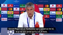 La réaction de Quique Setién après la débâcle du Barça face au Bayern