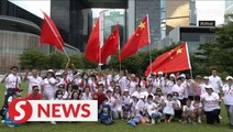 A display of patriotism for HK’s return to China anniversary