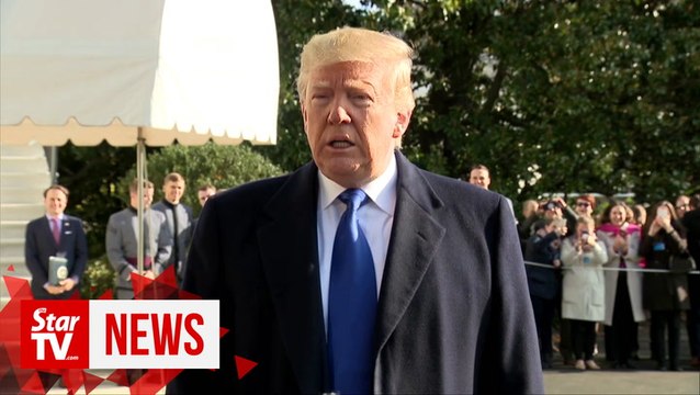 Trump says he's not worried as public impeachment hearings loom