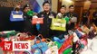 Cops nab four suspected robbers, recover 81 Hermes handbags worth RM6mil