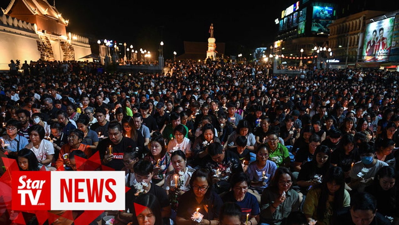 Thai city holds vigil for victims of mass shooting