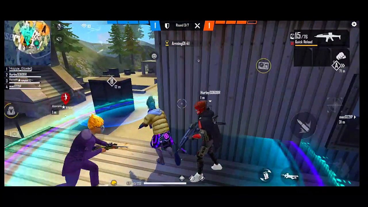 Free Fire Bomb Squad 2.O - Bomb Squad Updated Version | Garena Free Fire Battlegrounds| happu gaming