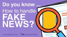 Do you know ... How to handle fake news?