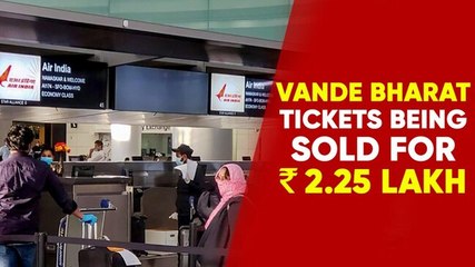 Black Marketing of Vande Bharat Flight Tickets Exposed