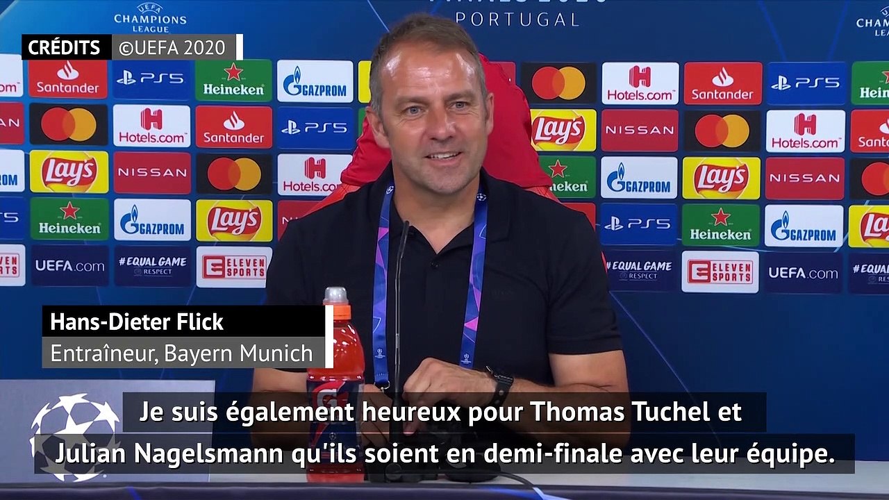 Demies - Flick "heureux" de retrouver d'autres entraîneurs allemands dans le dernier carré