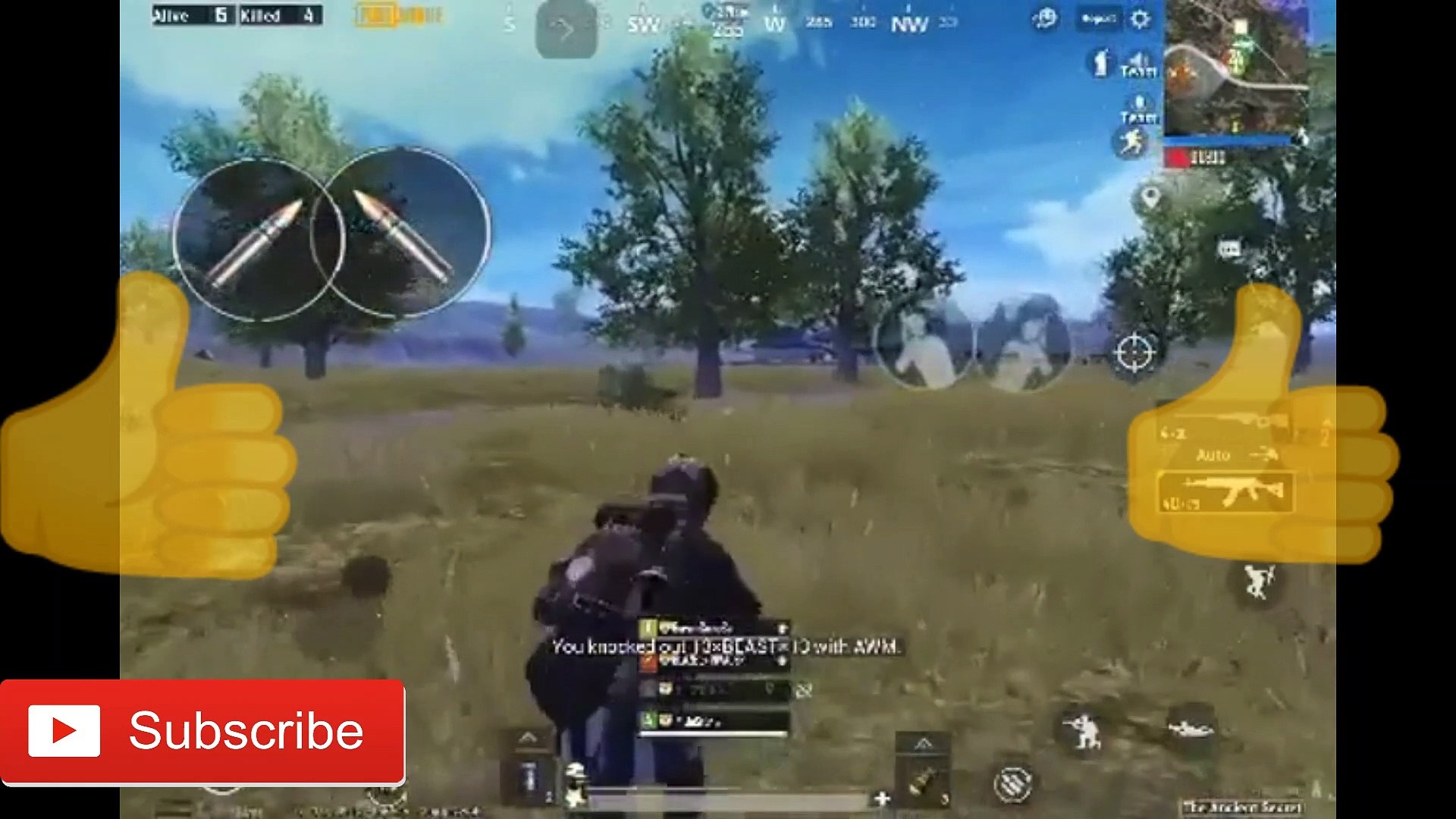 PUBG mobile amazing videos