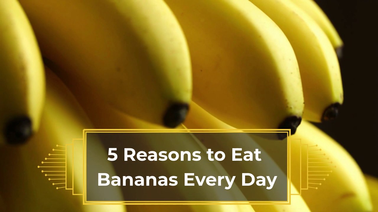 The Health Benefits Of Bananas | 5 Reasons to Eat Bananas Every Day| Health Zone