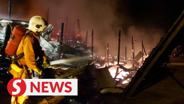 135 homeless after fire razes longhouse in northern Sarawak