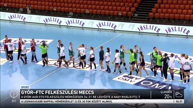Győri ETO 34-31 Ferencváros