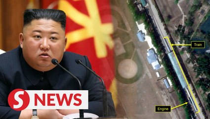 Train possibly belonging to Kim Jong Un spotted in resort town