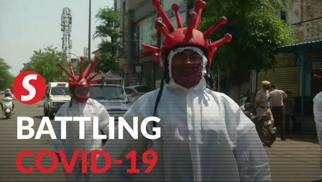 Coronavirus zombies roam the streets of New Delhi