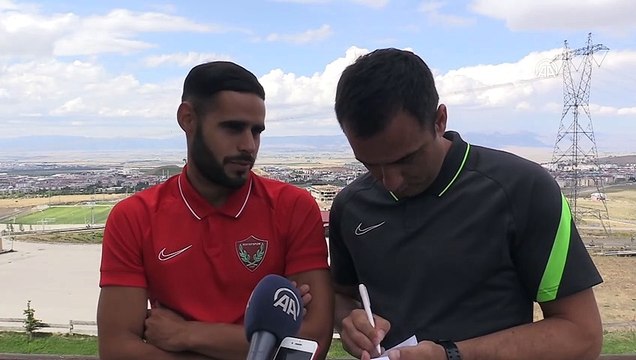 Hataysporlu Fransız futbolcu Aabid, Süper Lig'de oynamak için gün sayıyor - ERZURUM