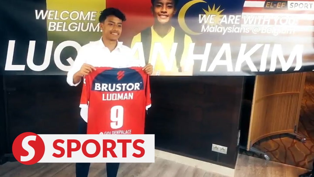 Luqman Hakim receives warm welcome from KV Kortrijk