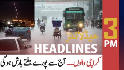 ARY NEWS HEADLINES | 3 PM | 15th August 2020