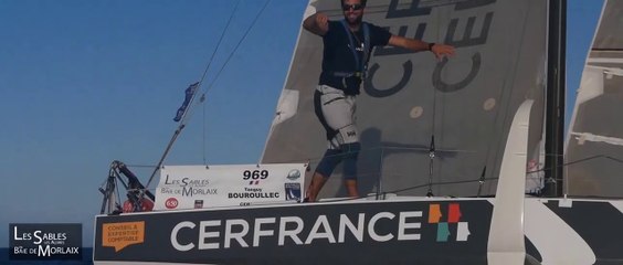 Les Sables es Açores En Baie de Morlaix 2020 : ETAPE2  ARRIVEES DES 4ers PROTO
