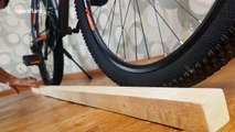 Handy vlogger shows how to make DIY bike rollers for just 7 dollars