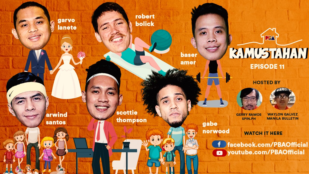 PBA Kamustahan Ep. 11 w/ Arwind Santos, Scottie Thompson, Robert Bolick, Gabe Norwood, Garvo Lanete & Baser Amer