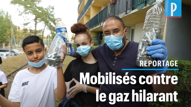 Gaz hilarant : ils nettoient un quartier des bonbonnes abandonnées par les consommateurs