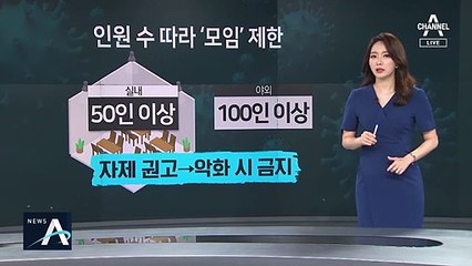 2단계 거리두기 되면…인원 수 따라 ‘모임’ 제한