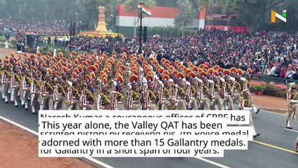 CRPF officer Naresh Kumar creates history by receiving highest police gallantry medals