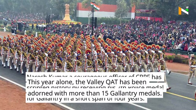 CRPF officer Naresh Kumar creates history by receiving highest police gallantry medals