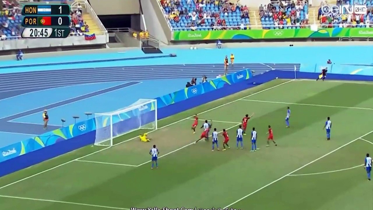 الشوط الاول مباراة البرتغال و الهوندوراس 2-1 اولمبياد 2016