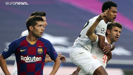 Champions League: "cappotto" Barcellona, straripante Bayern in semifinale