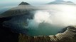 ijen cratère indonésie mine volcan 4K