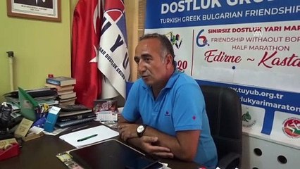 6. Sınırsız Dostluk Yarı Maratonu 'dalgalı start' alacak - EDİRNE