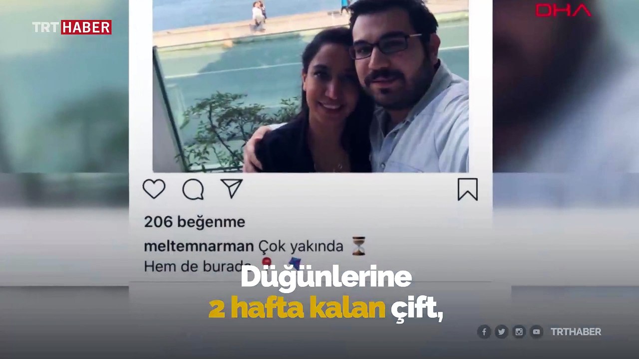 Düğün davetiyelerini dağıtan çift kazada can verdi