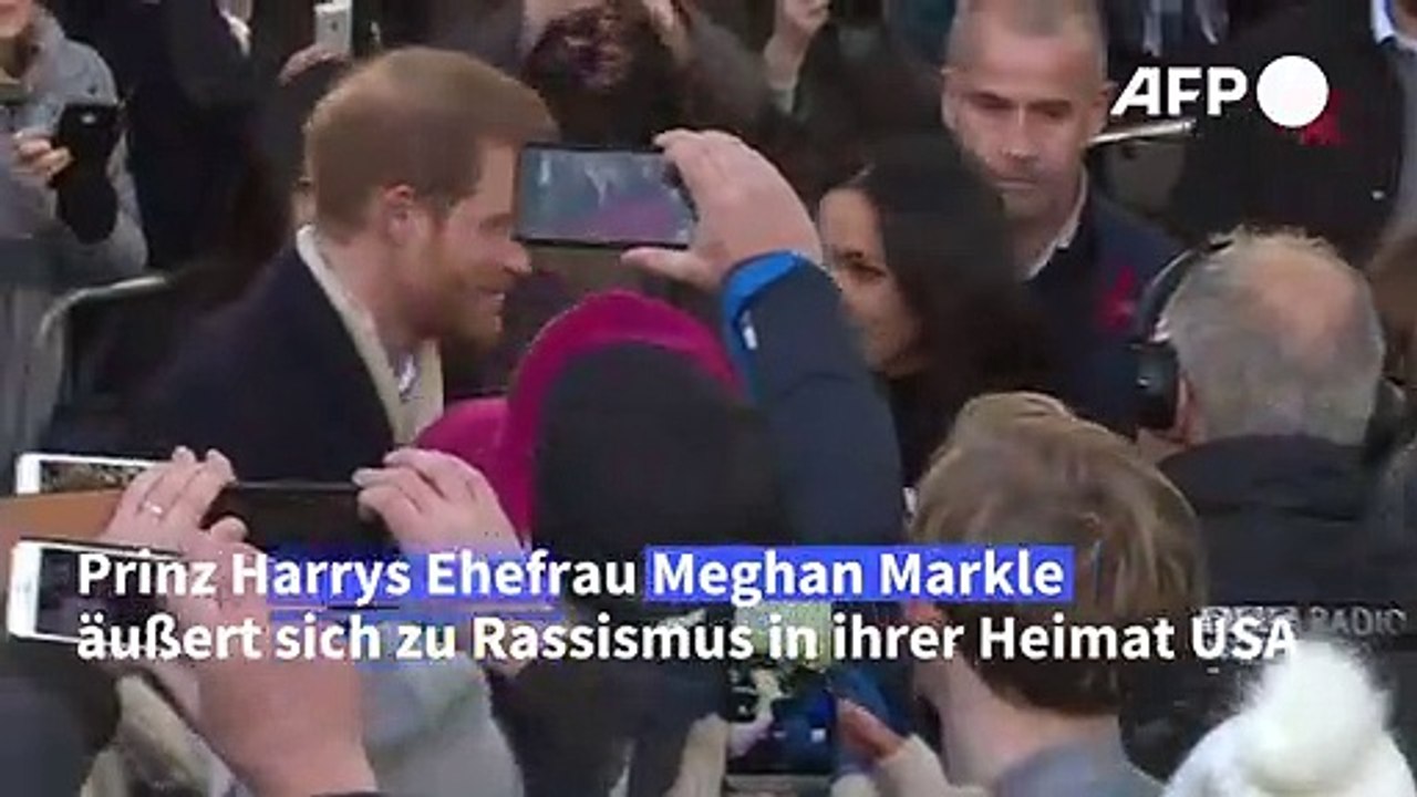 Meghan Markle ist 'froh, wieder zu Hause zu sein'