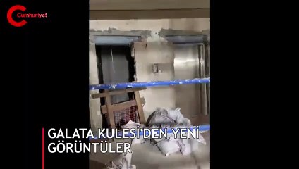 Galata Kulesi'nden yeni görüntüler