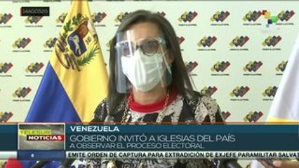 Venezuela: CNE llama a iglesias a acompañar proceso electoral