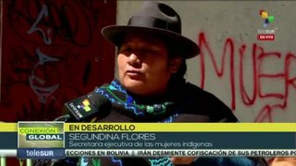 Bolivia: denuncian ataque a sede de Confederación de Mujeres Indígenas