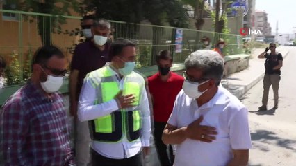Vali Bilmez, prestij cadde çalışmalarını inceledi