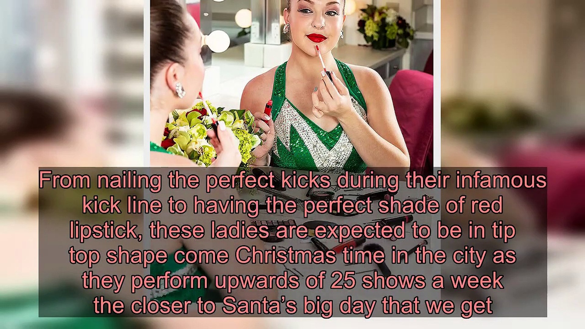 ⁣Radio City Rockettes Reveal Their Secret Fitness and Beauty Routines For Christmas Season
