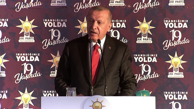 Cumhurbaşkanı Erdoğan: 'Kıta sahanlığımızda haydutluğa asla boyun eğmeyeceğiz' - RİZE