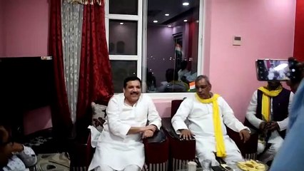 सुभासपा राष्ट्रीय अध्यक्ष ओमप्रकाश ने संजय सिंह से की मुलाकात