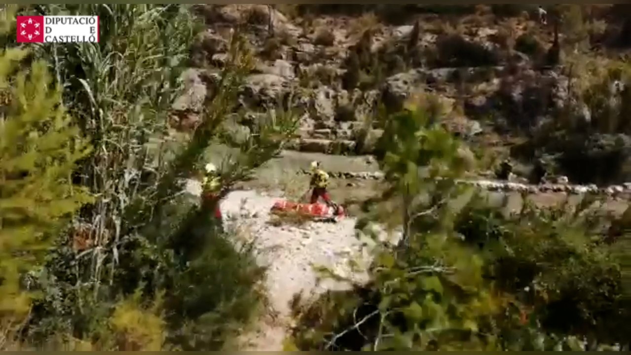 Bomberos de Castellón rescatan a seis senderistas y ciclistas