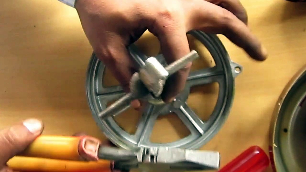 Ceiling fan repair in hindi (change bearing)