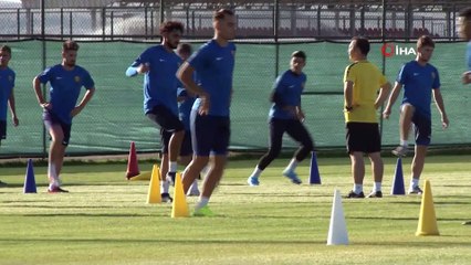 Ankaragücü ayağının tozu ile ilk antrenmanına çıktı