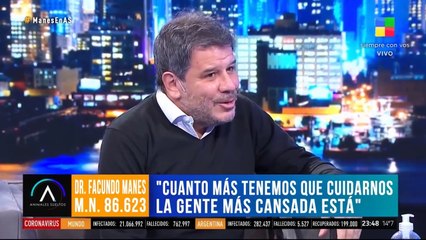 Facundo Manes mano a mano con Novaresio (14/08/20)