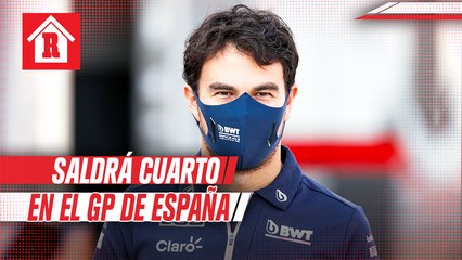 Checo Pérez: Saldrá cuarto en el GP de España; Hamilton consigue la 'pole'