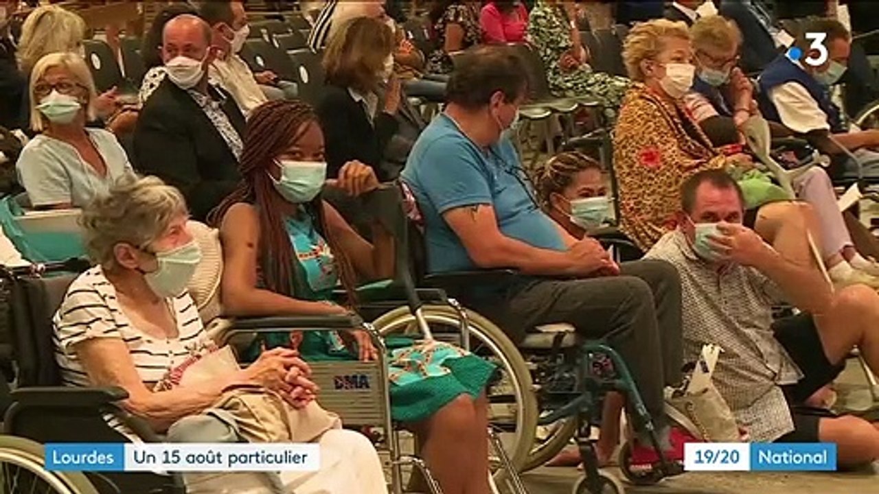 Lourdes : un pèlerinage de l'Assomption avec moins de fidèles